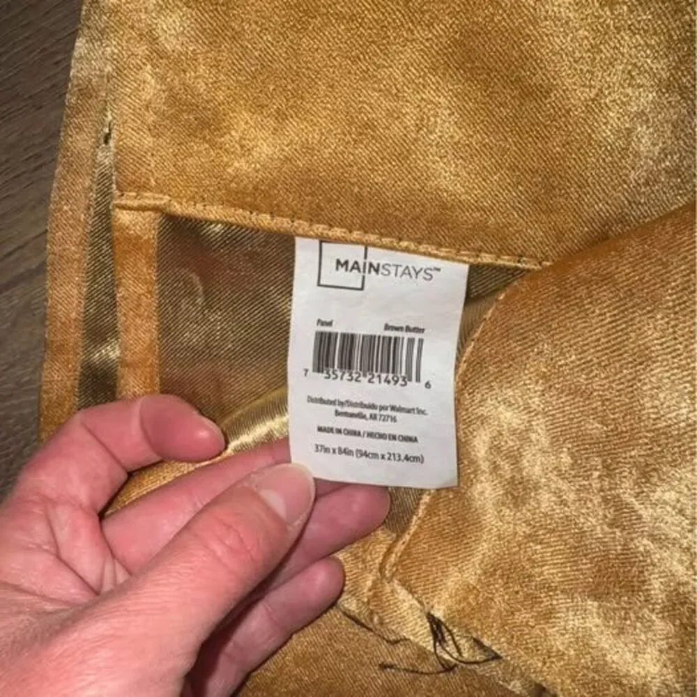 Mainstays Curtain Panel